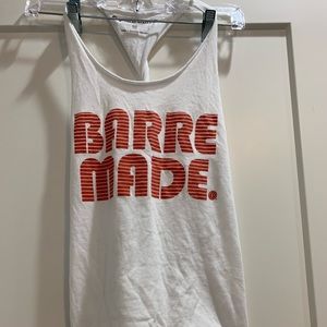 Pure Barre “Barre Made” twisted back tank (xs)